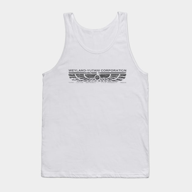 Weyland-Yutani Corp Emblem (black) Tank Top by GraphicGibbon